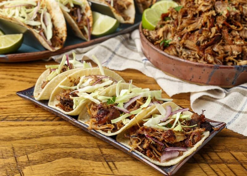 Crispy Carnitas Tacos From The Skillet
