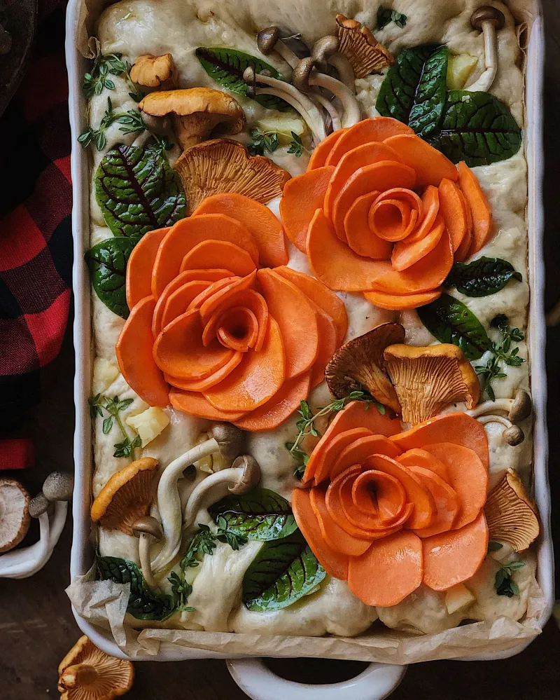 Stuffed Focaccia Art