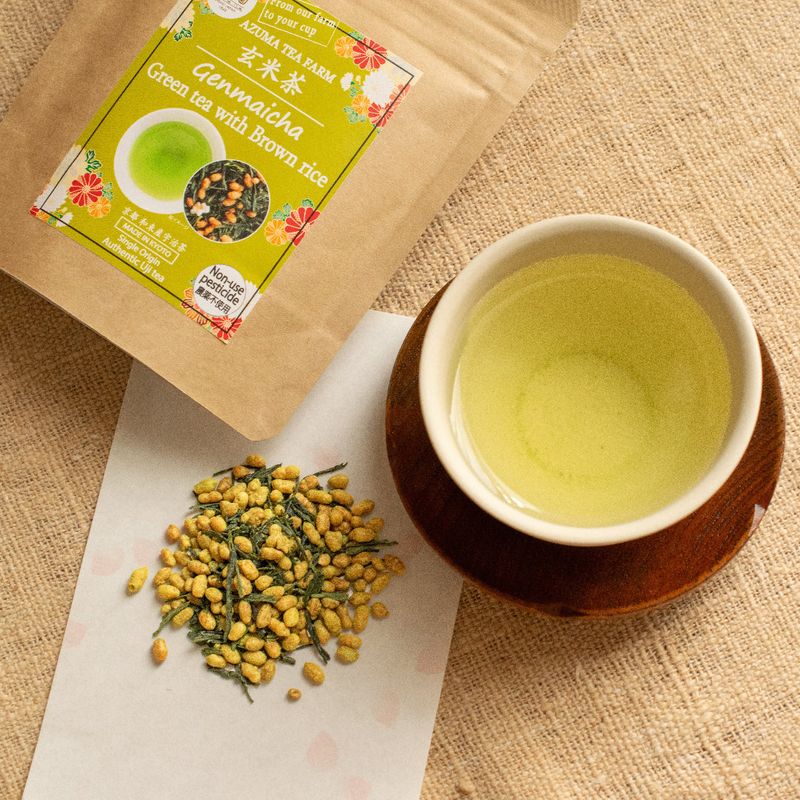 Toasted Brown Rice Genmaicha Tea