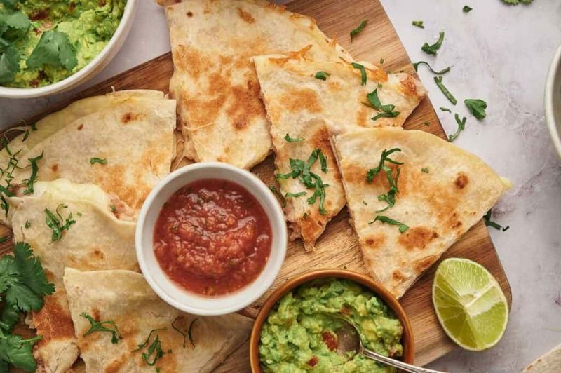 Cheese Quesadilla Wedges