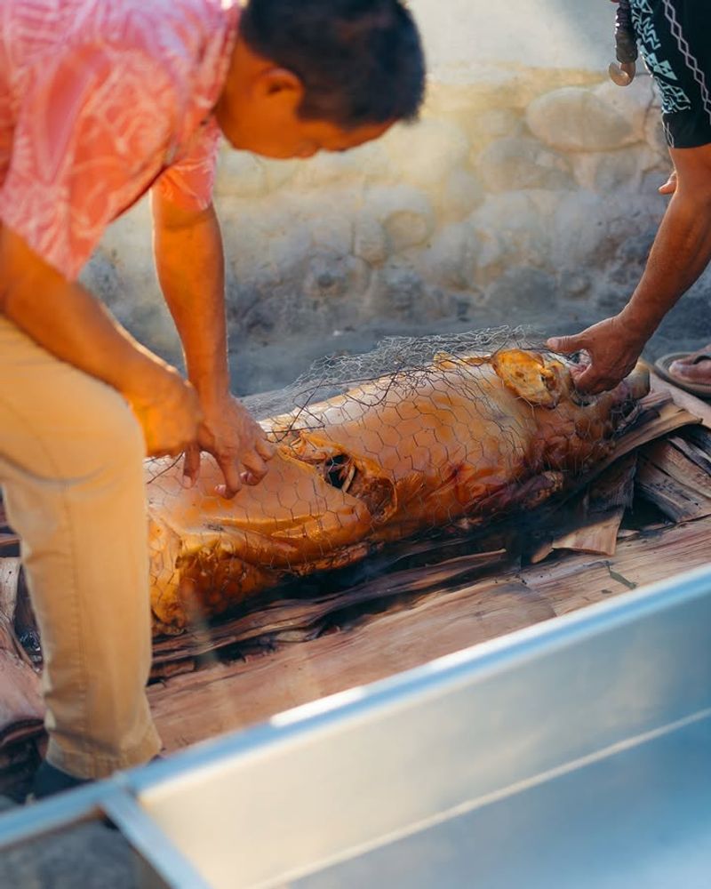 Imu-Cooked Kalua Pig (Hawaiian Tradition)