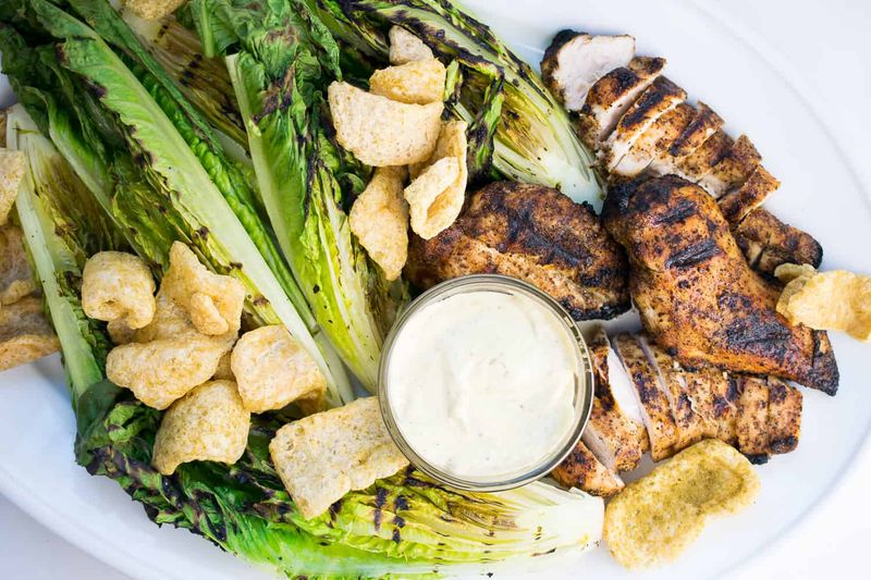 Grilled Chicken Caesar Salad (Dairy-Free)