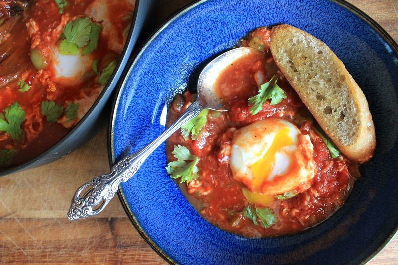 Steamer Clam Shakshuka