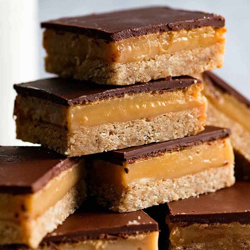 Sticky Date Caramel Slice