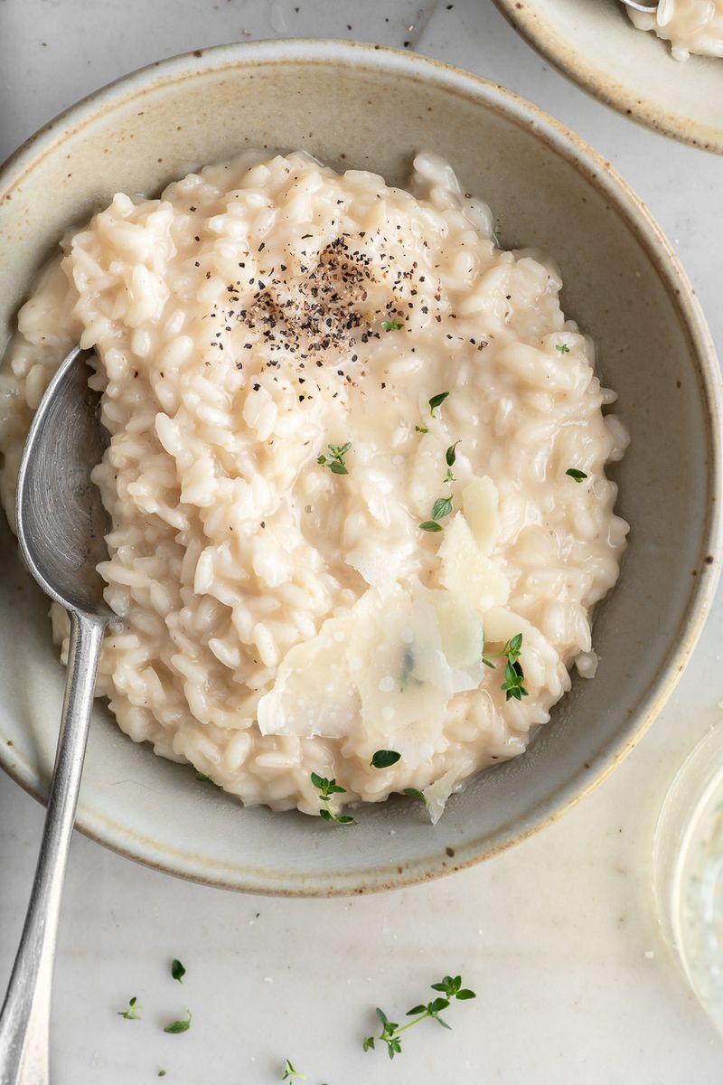 Stir in Parmesan for an Italian Risotto Vibe