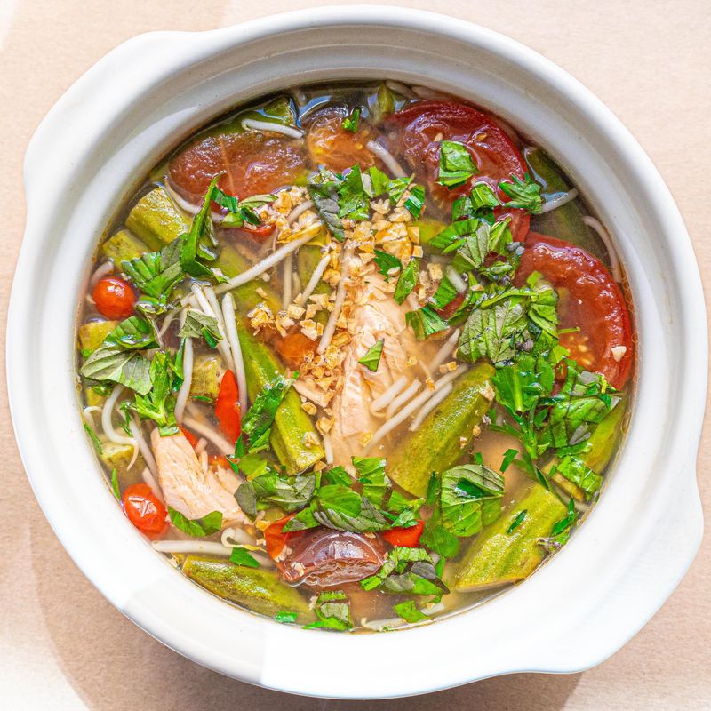 Canh Chua - Sweet and Sour Tamarind Soup