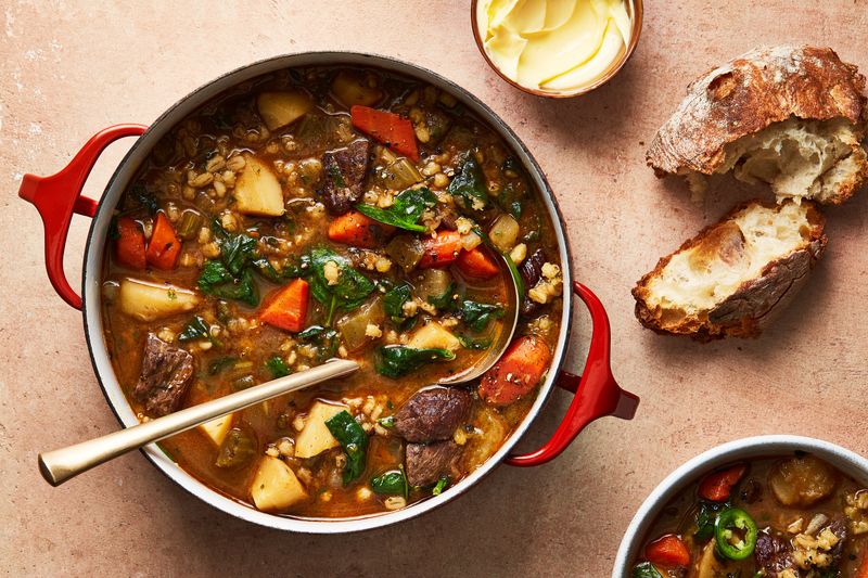 Irish Beef and Barley Soup
