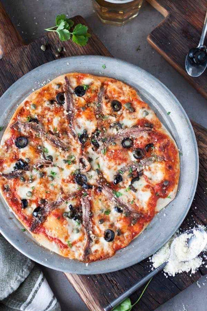 Anchovies on Pizza