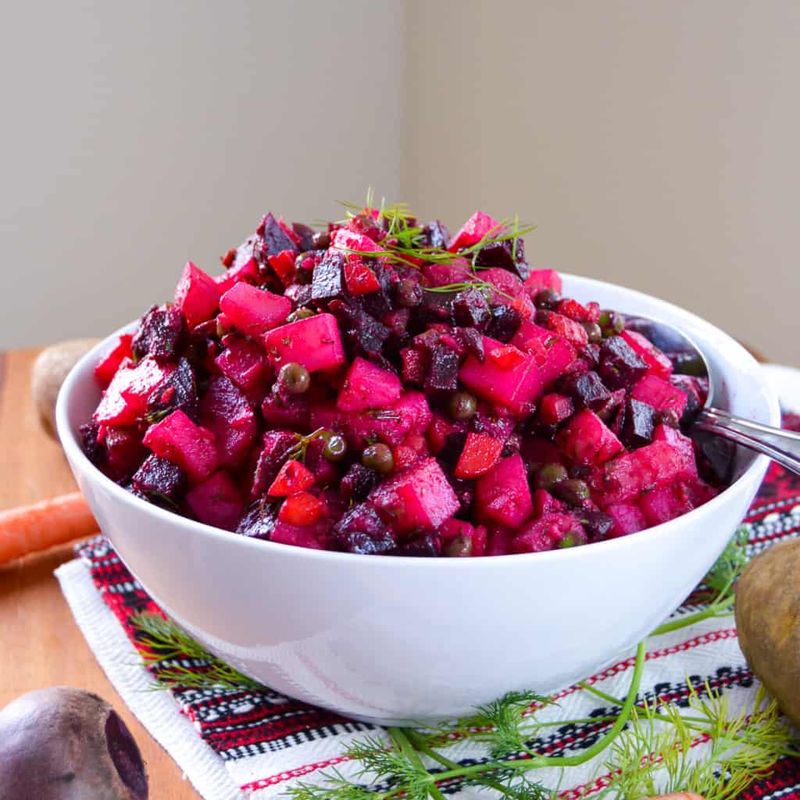 Ukrainian Vinegret Salad
