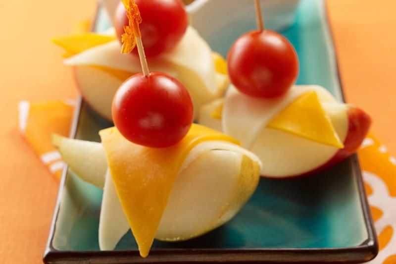 Pear and Cheese Bites
