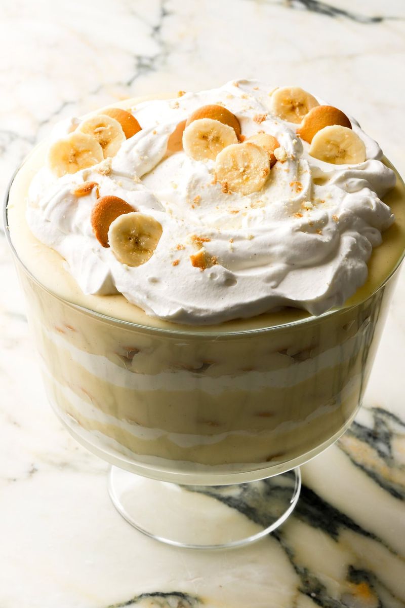 Banana Custard Pudding