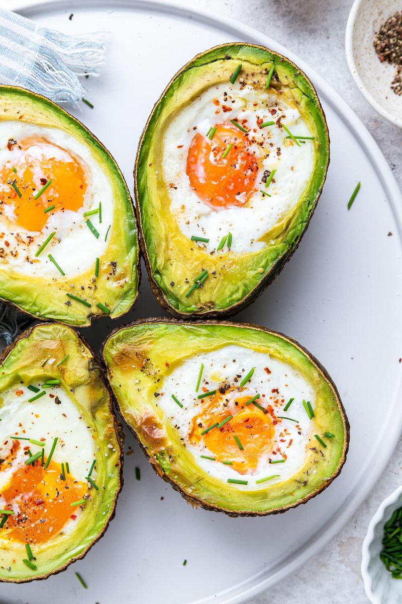 Baked Egg in Avocado