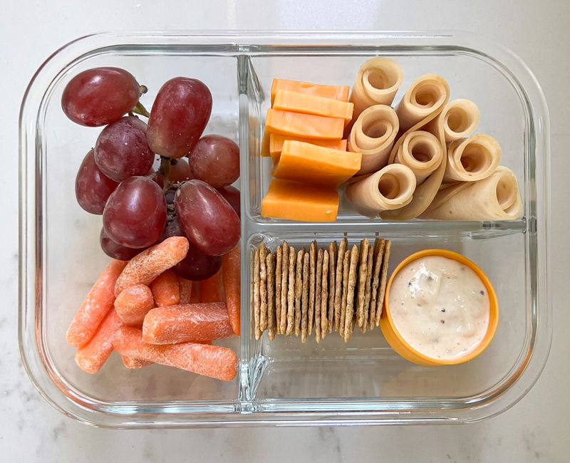 Cheese and Deli Meat Snack Box