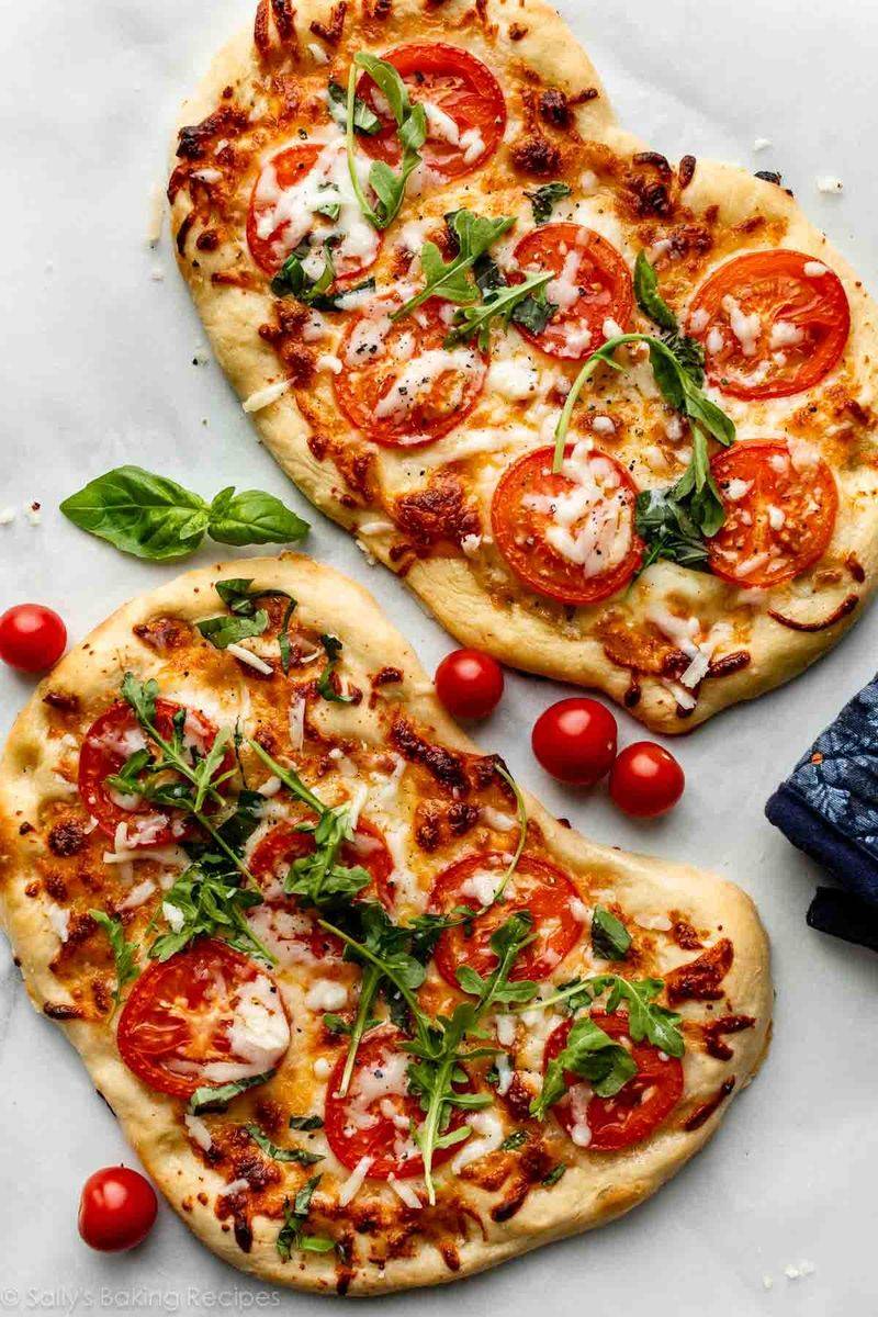 Mozzarella and Tomato Flatbread