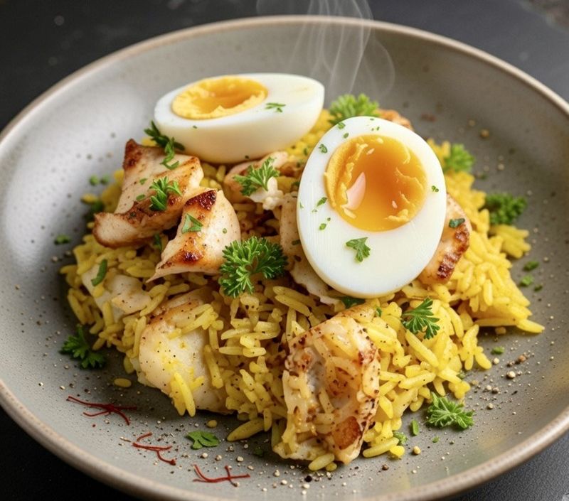 British Kedgeree (Smoked Fish with Rice)