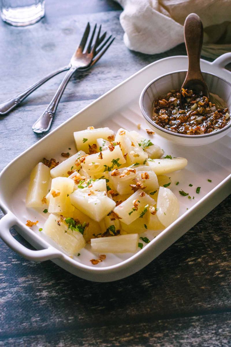 Yuca con Mojo