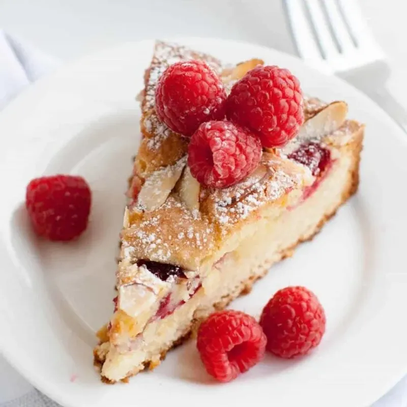 Raspberry Almond Cake