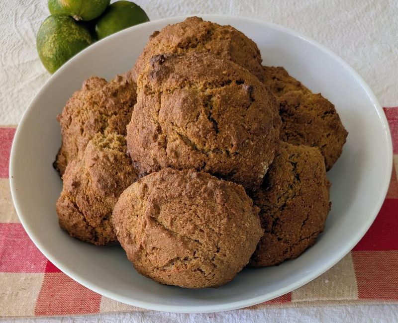 Coconut and Lime Biscuit