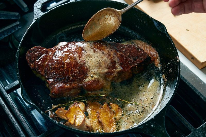 France's Butter-Basting Technique (Arroser)