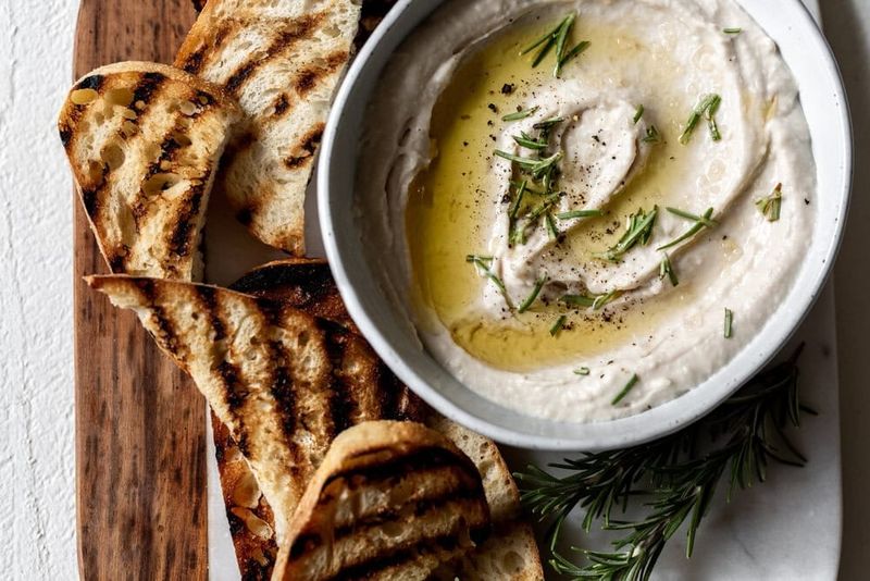 White Bean Dip with Rosemary