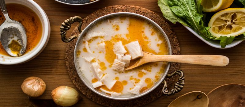 Turkish Iskembe Corbasi Broth