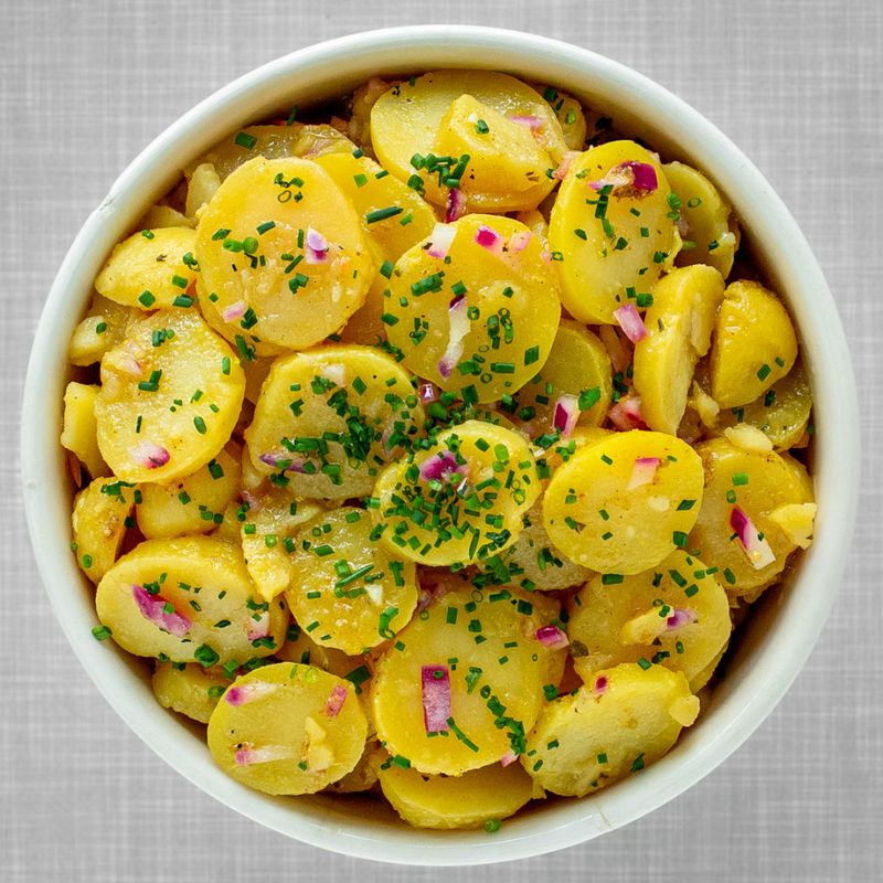 Austrian Erdäpfelsalat (Viennese Potato Salad)
