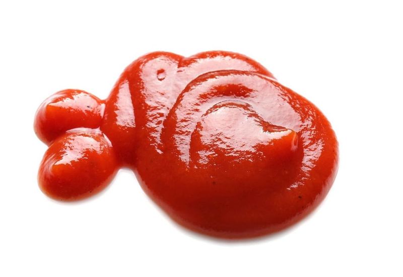 Ketchup on Scrambled Eggs