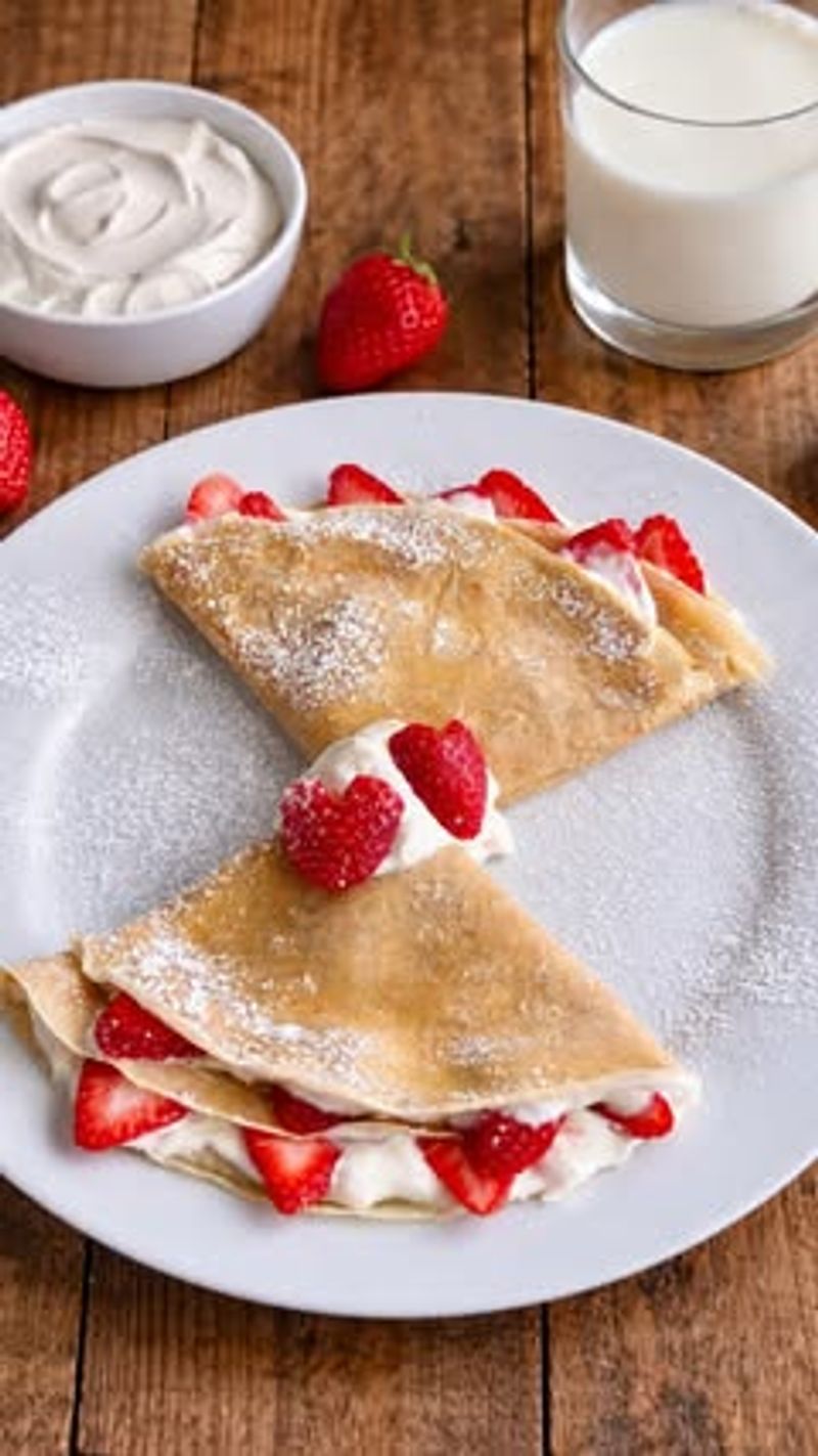 Custard Crepes