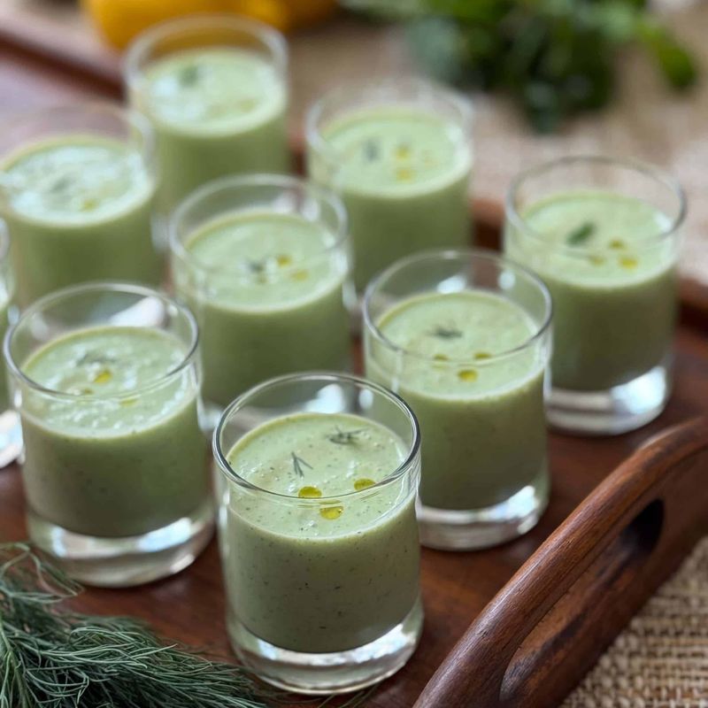 Cucumber Gazpacho Shots