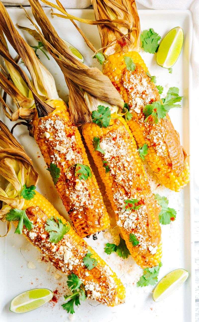 Chilli Lime Grilled Corn