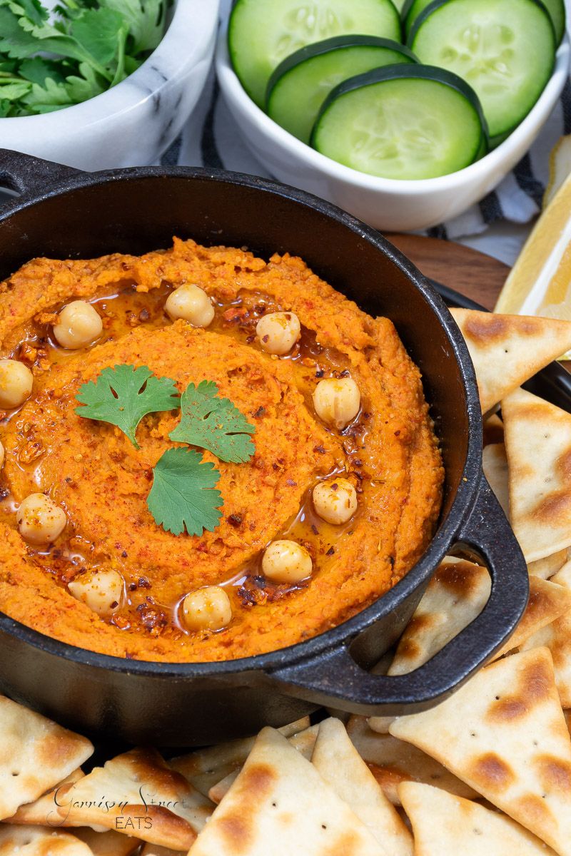 Roasted Fresh Chilli Hummus