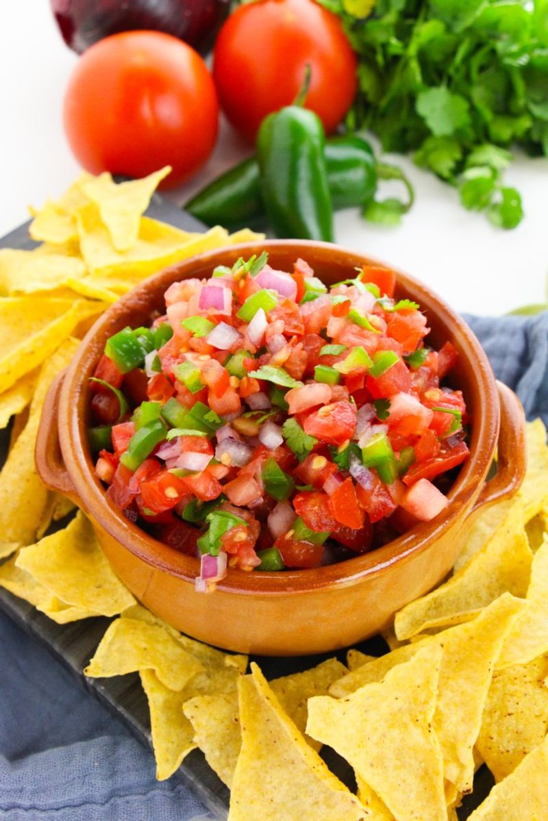 Homemade Salsa and Chips