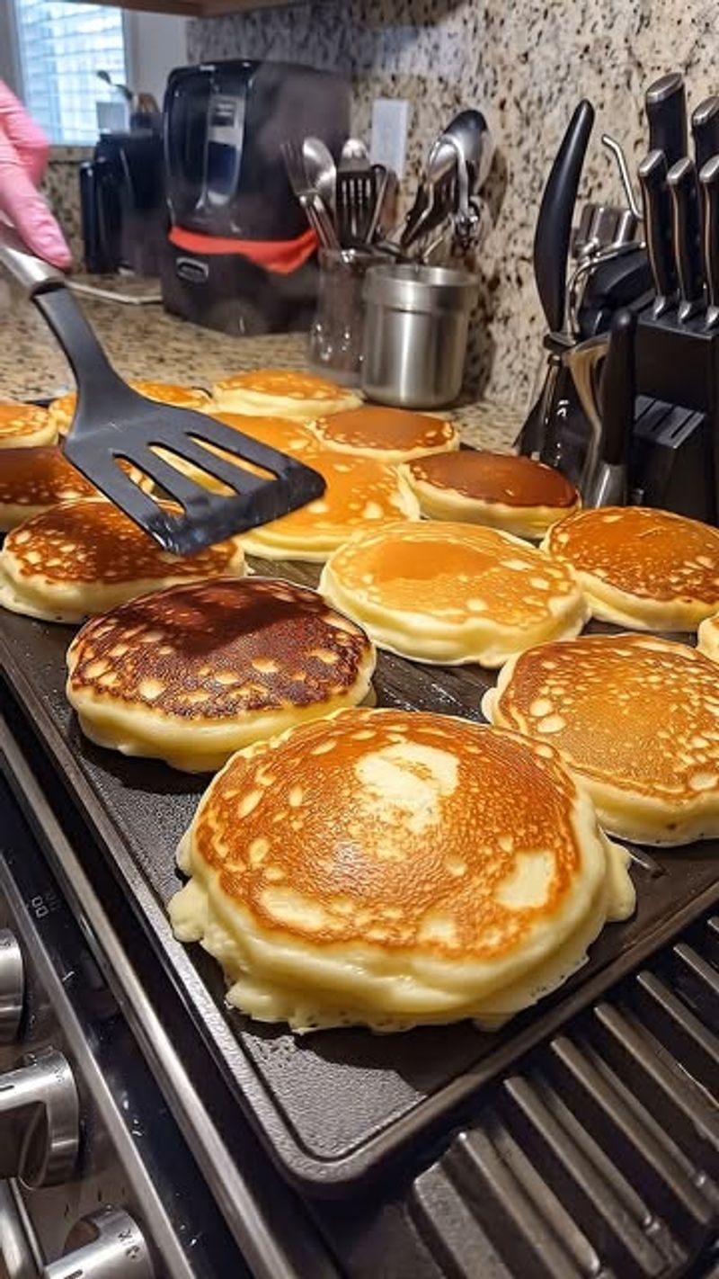 Pancakes on the Griddle