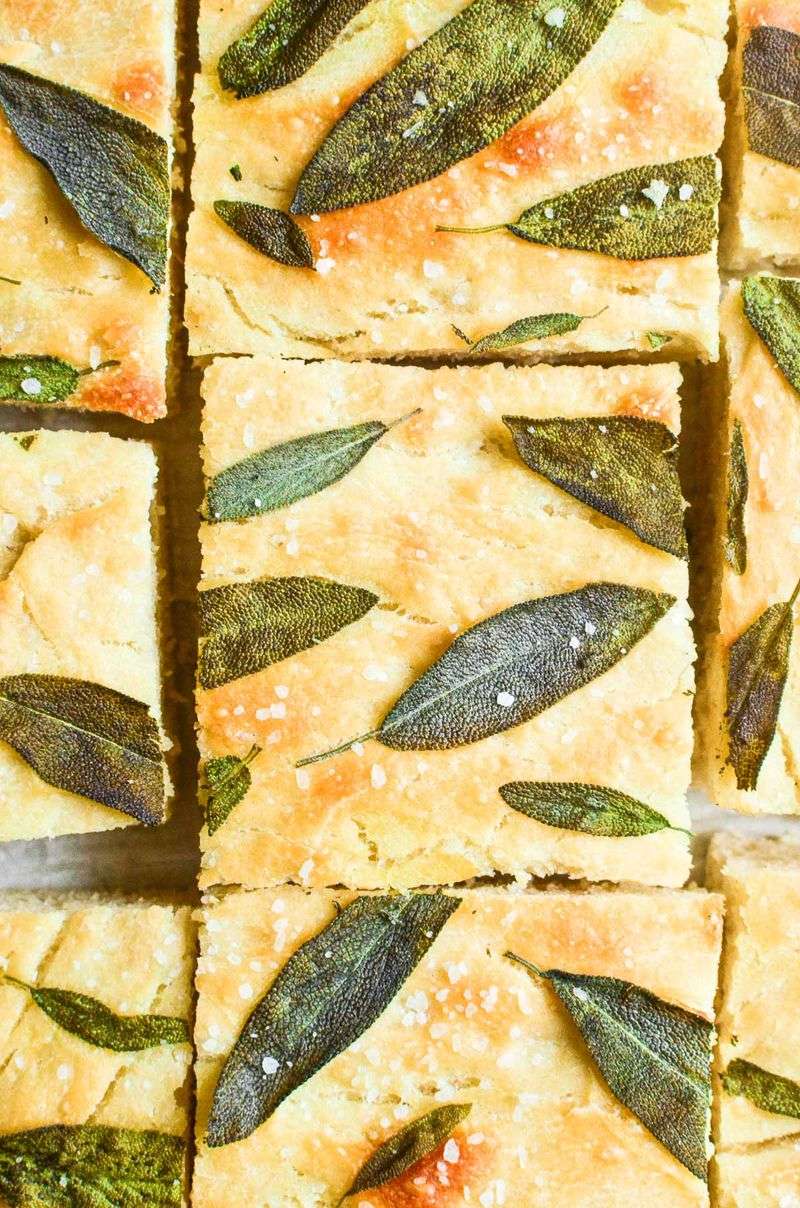 Sage Focaccia Bread