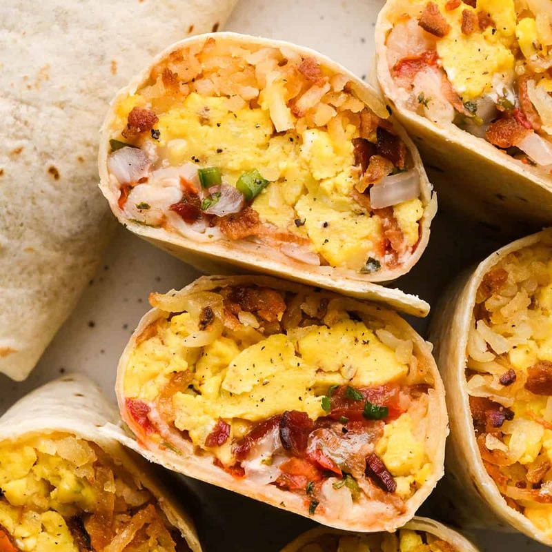 A Loaded Breakfast Burrito