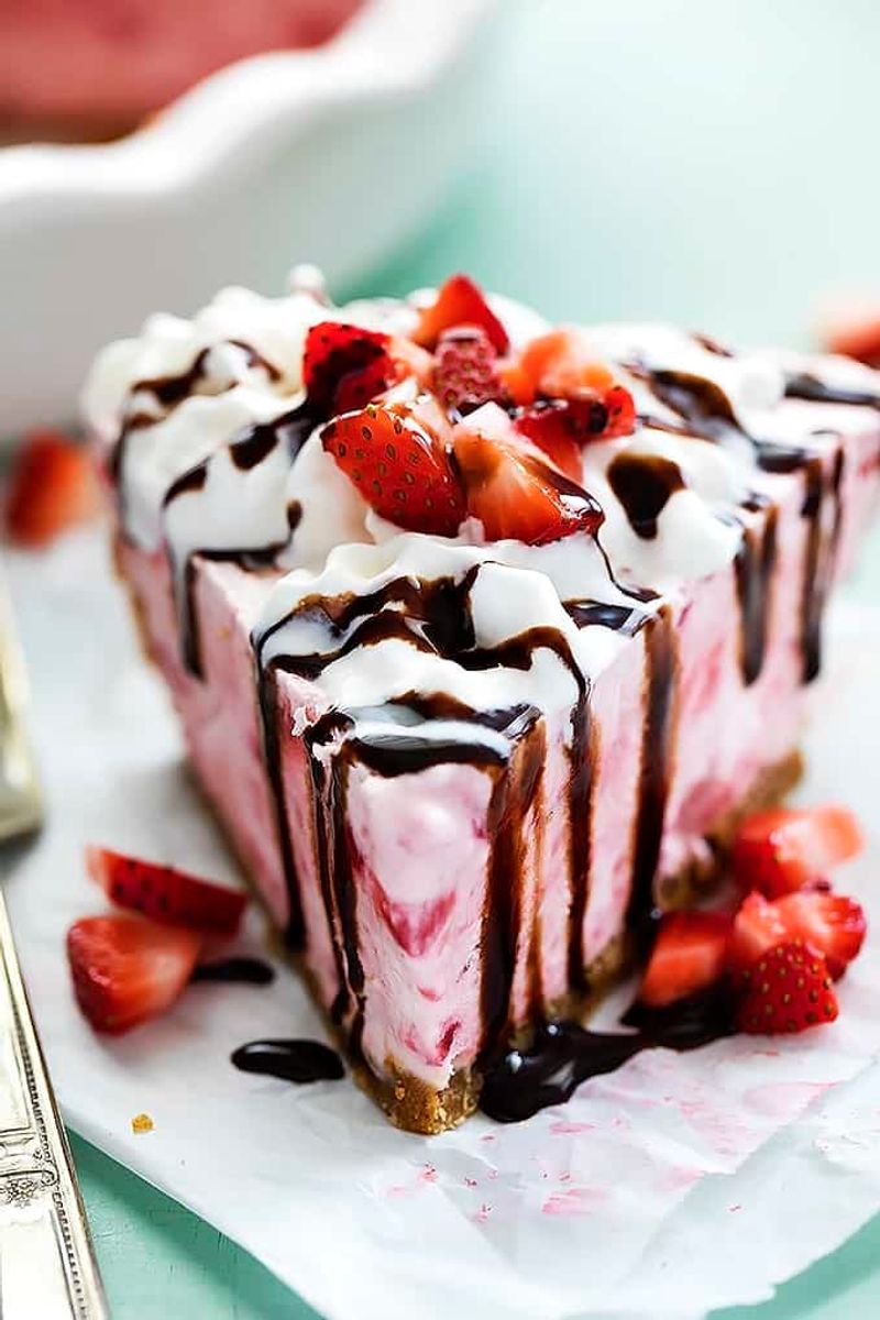 Frozen Cheesecake Slices