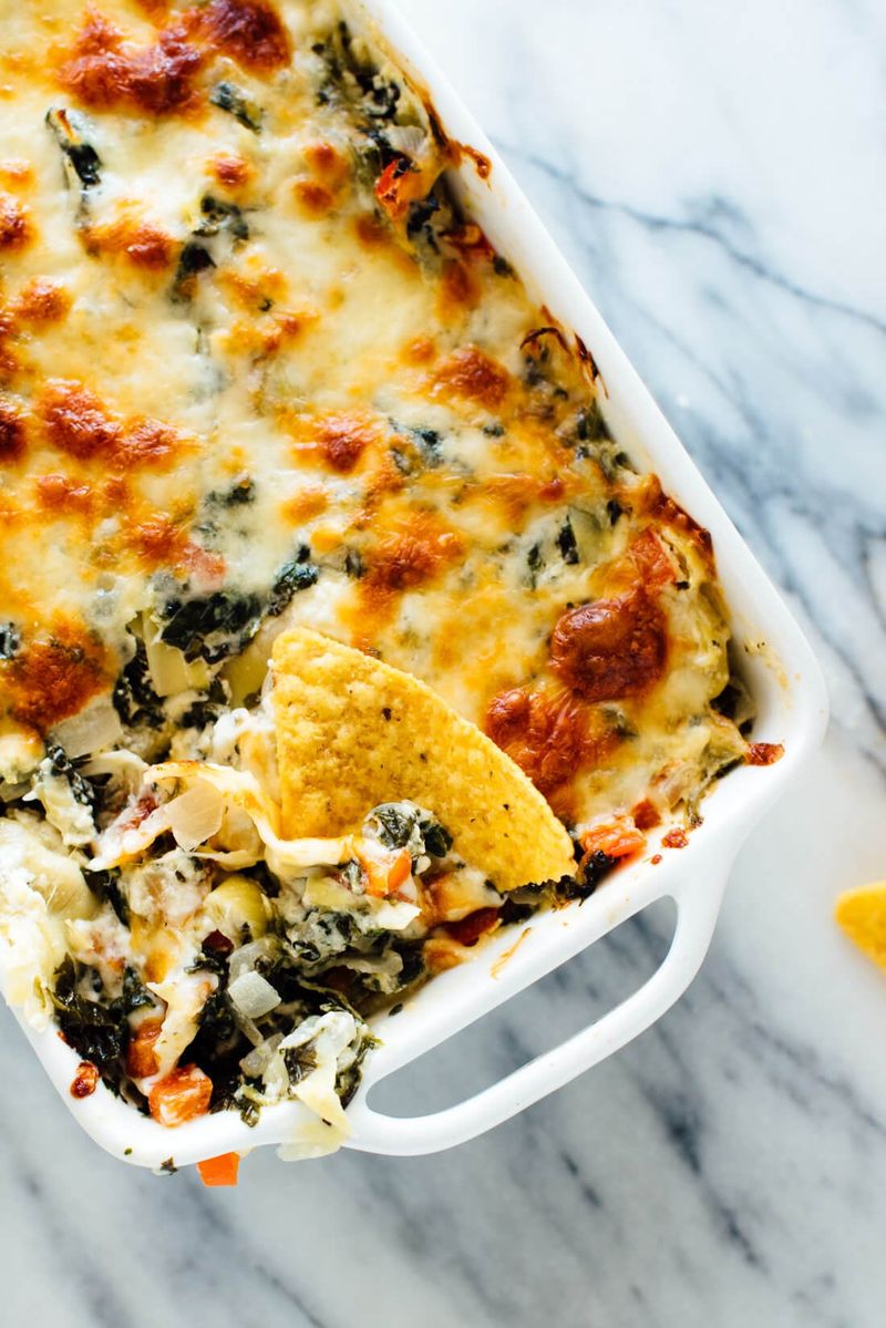 Frozen Spinach and Artichoke Dip