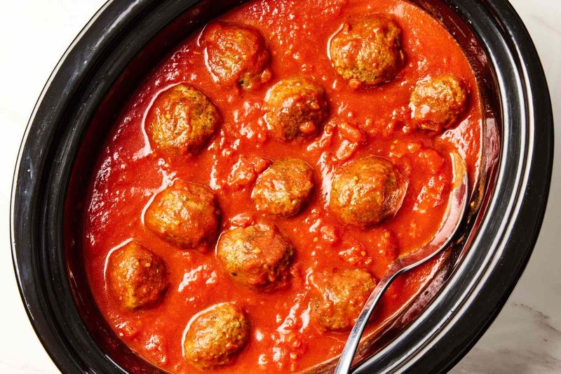 Frozen Meatballs in Marinara Sauce