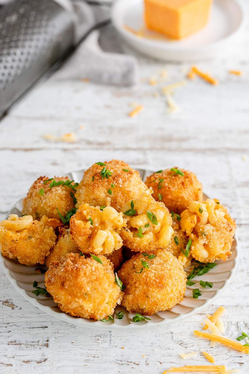 Frozen Macaroni and Cheese Bites