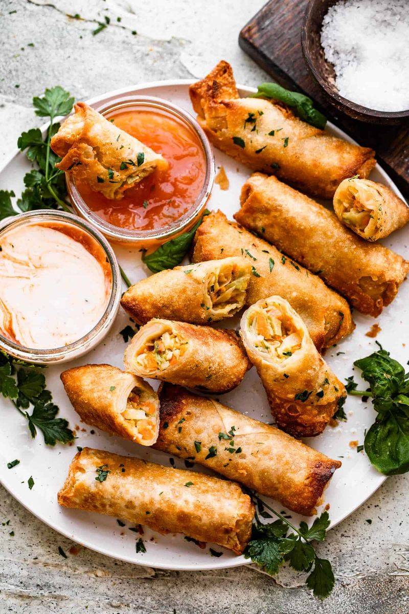 Frozen Vegetable Spring Rolls