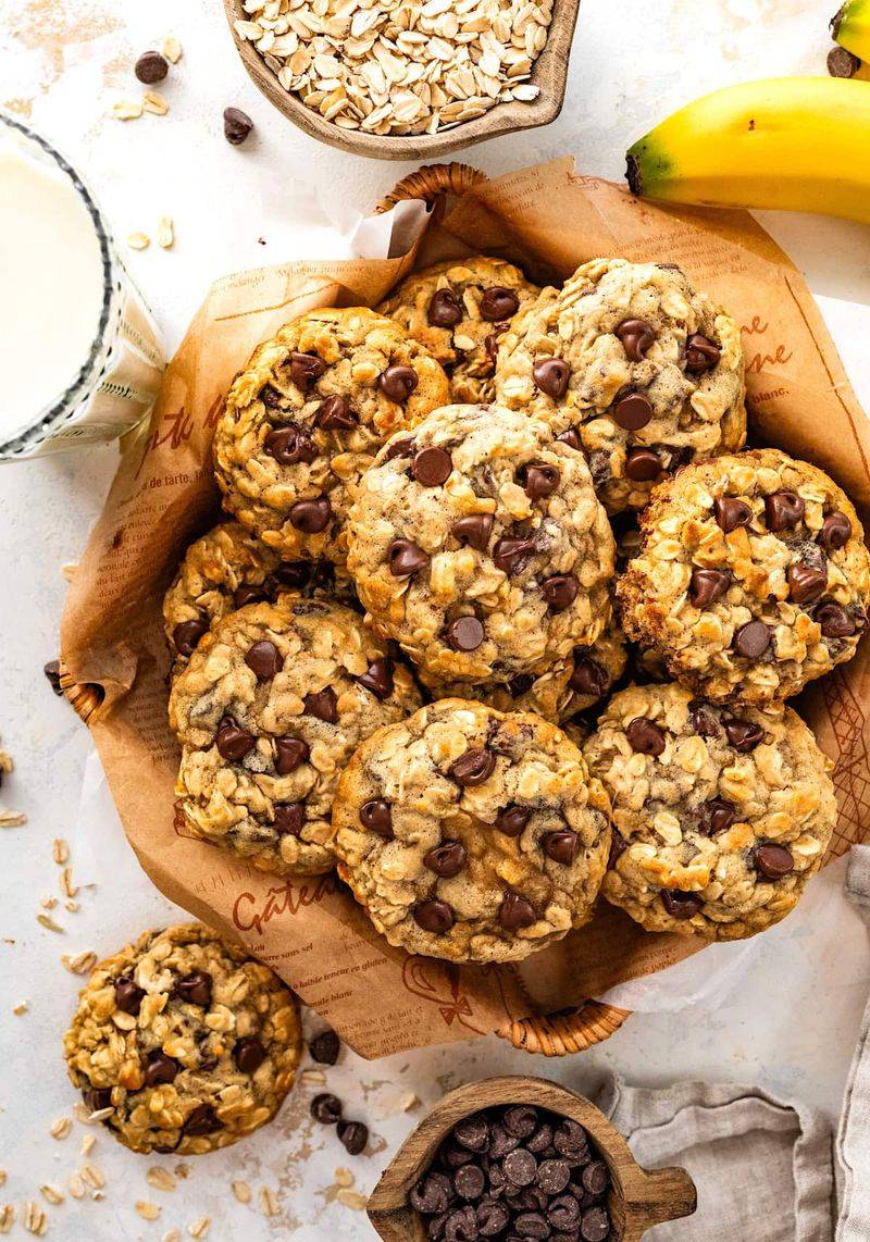 Banana Oat Cookies