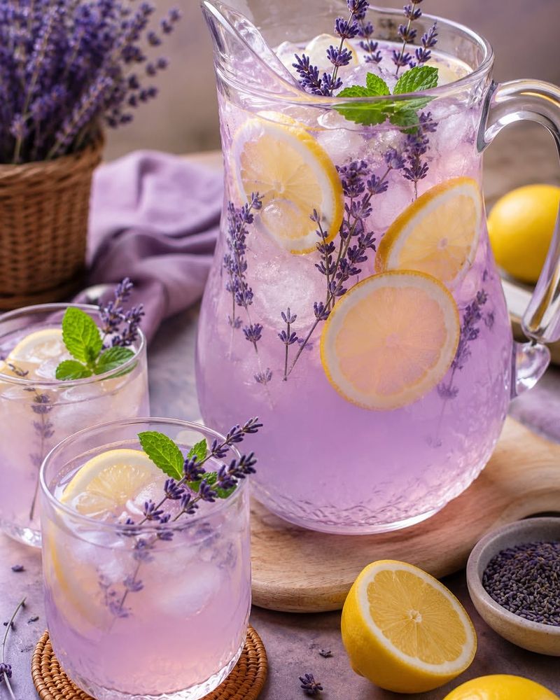 Honey Lavender Lemonade
