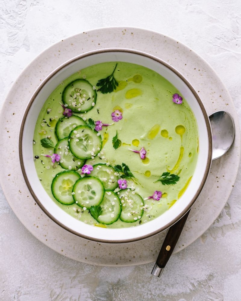 Chilled Cucumber Gazpacho