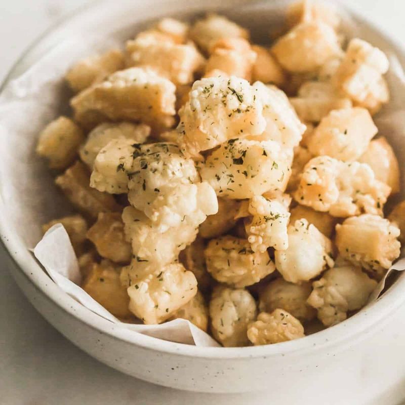 Furikake Seasoned Nuggets with Hojicha Tea