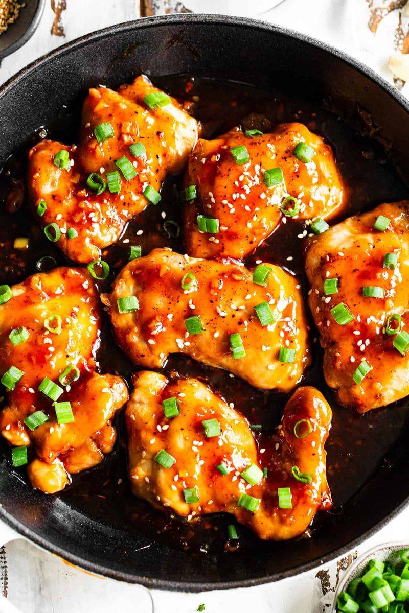 One-Pan Honey Garlic Chicken