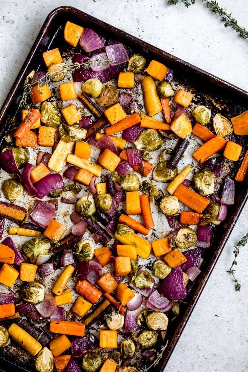 Roasted Vegetable Sheet Pan Dinner