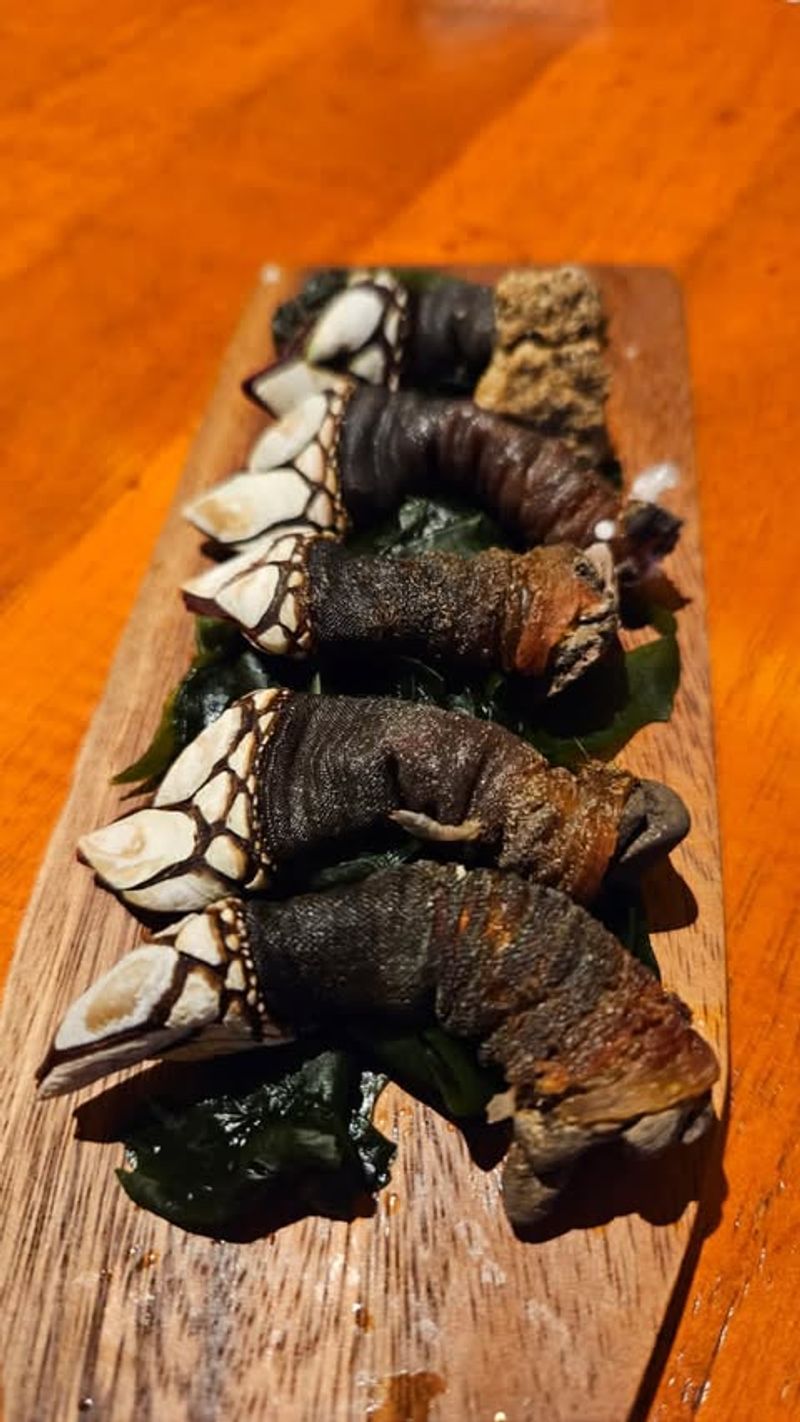 Barnacle Tapas with Smoked Sea Salt
