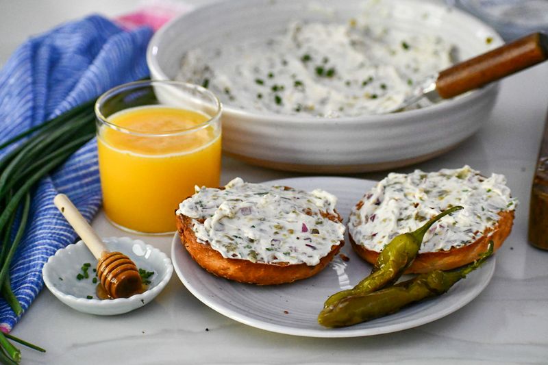 Cream Cheese, Jalapeño, and Honey