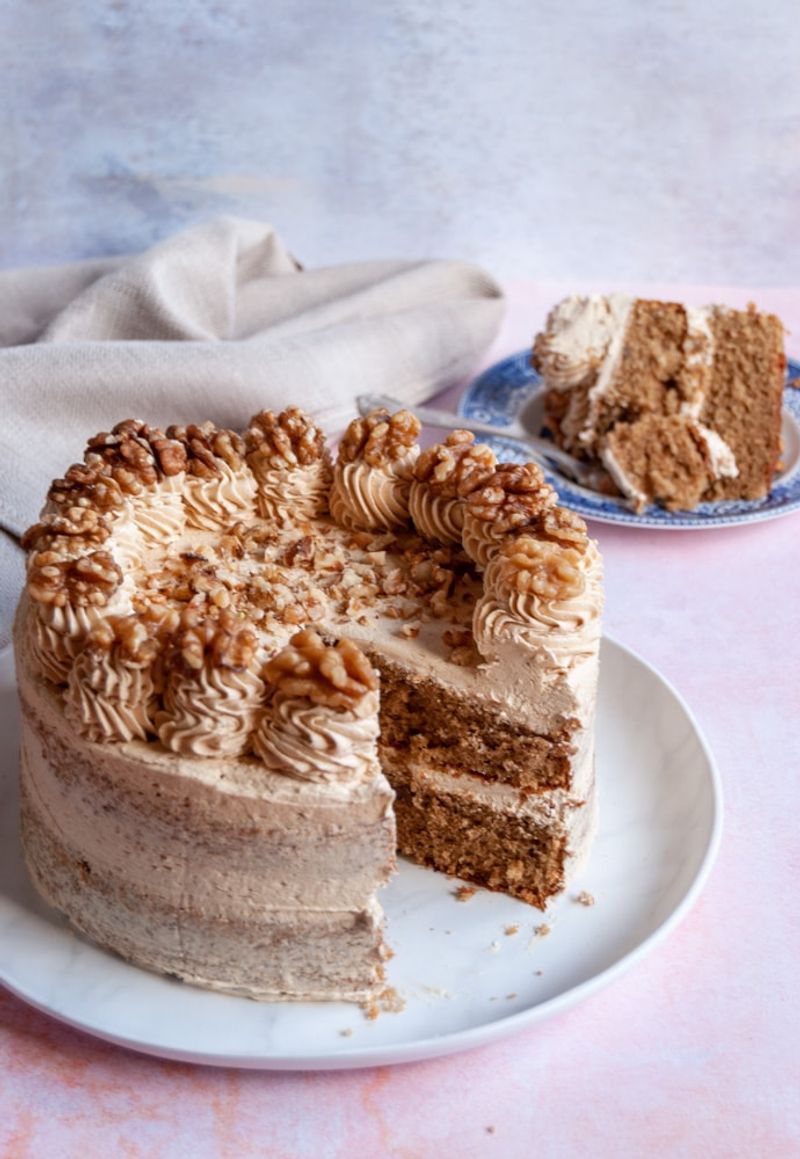 Walnut and Coffee Cake