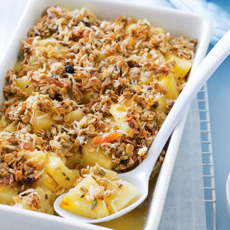 Pineapple and Chili Crumble